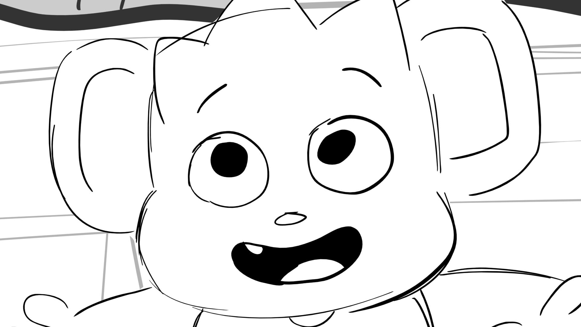Fun with Nubs — Ep. 112, lámina 061, storyboard by Melissa Ballesteros